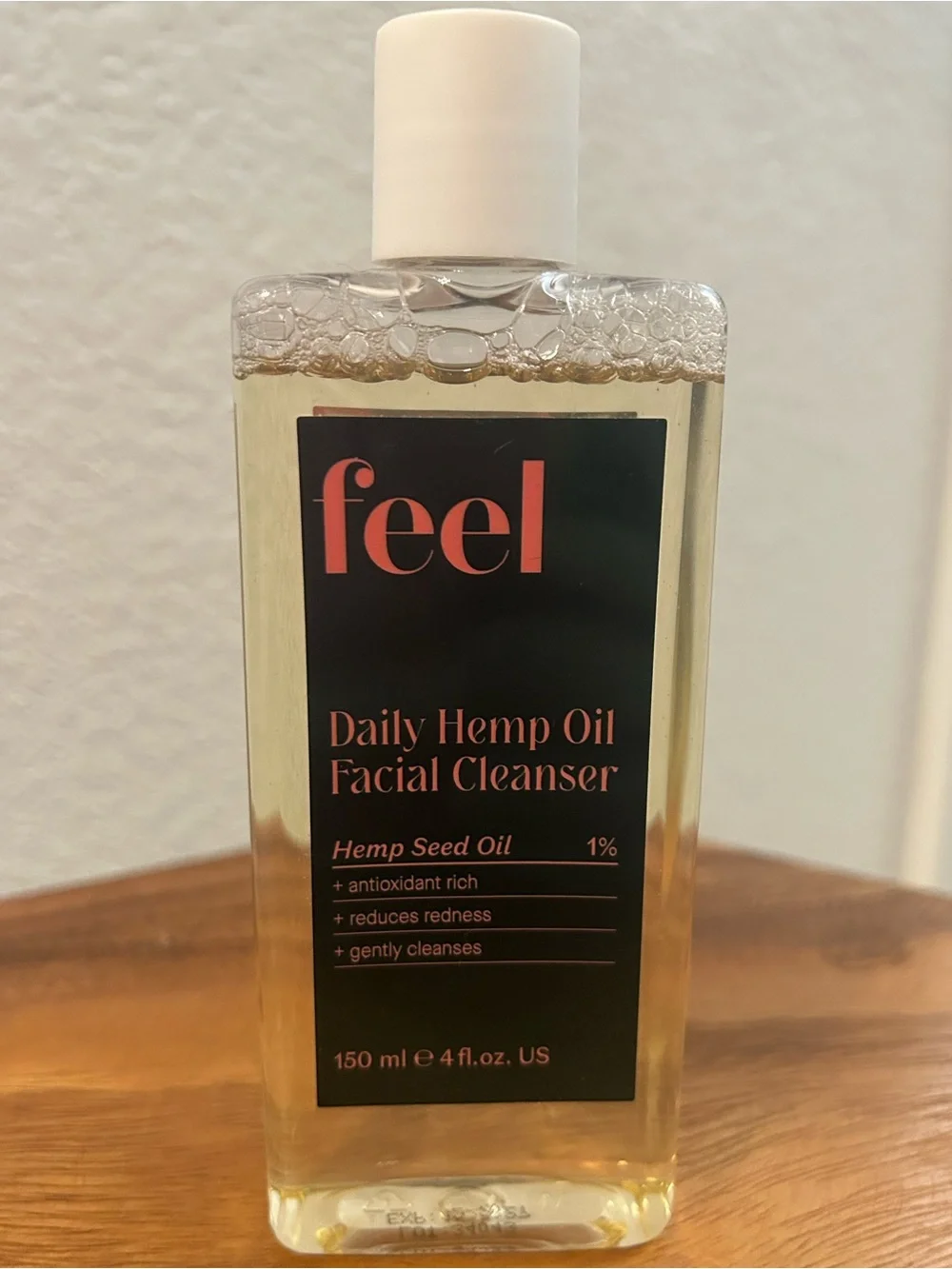 Feel Daily Hemp Oil Facial Cleanser 150ml